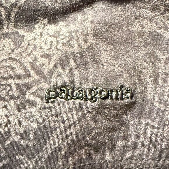 Patagonia Womens Bandha Tank Top grey floral Size Large - Picture 6 of 6